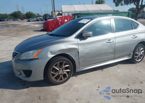 2014 Nissan Sentra Sr из США, поврежденный, VIN 3N1AB7AP8EY319763